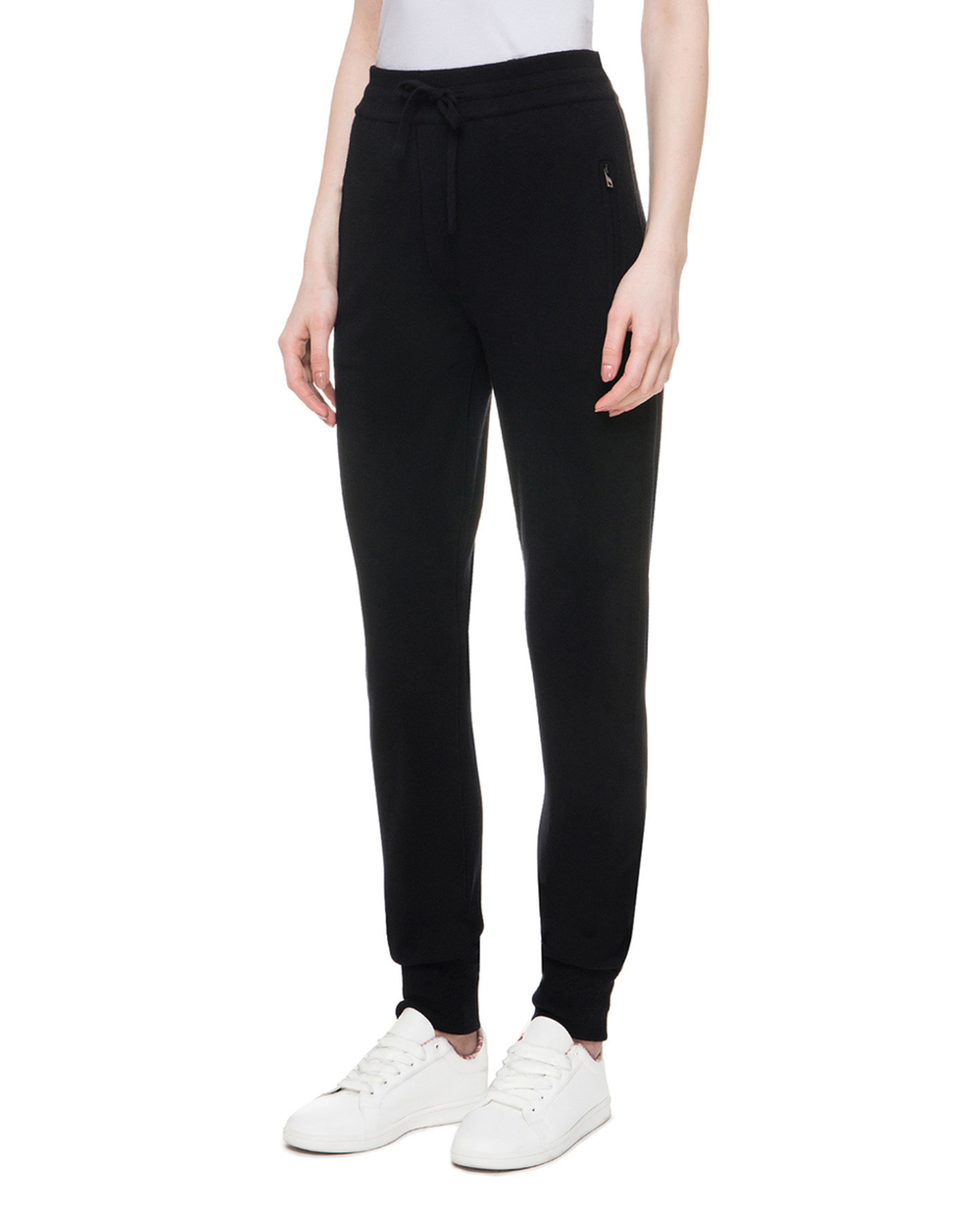 Кашемірові штани Dolce&Gabbana FX552T-JAWQU, чорний колір • Купити в інтернет-магазині Kameron