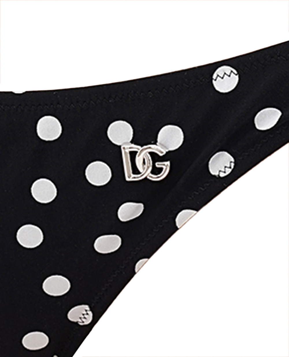 Купальник Dolce&Gabbana O8A54J-FSG8C, черный цвет • Купить в интернет-магазине Kameron