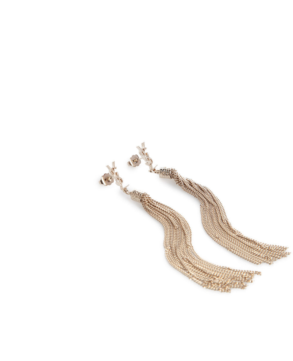 Сережки Saint Laurent 506030-Y1614-, золотий колір • Купити в інтернет-магазині Kameron