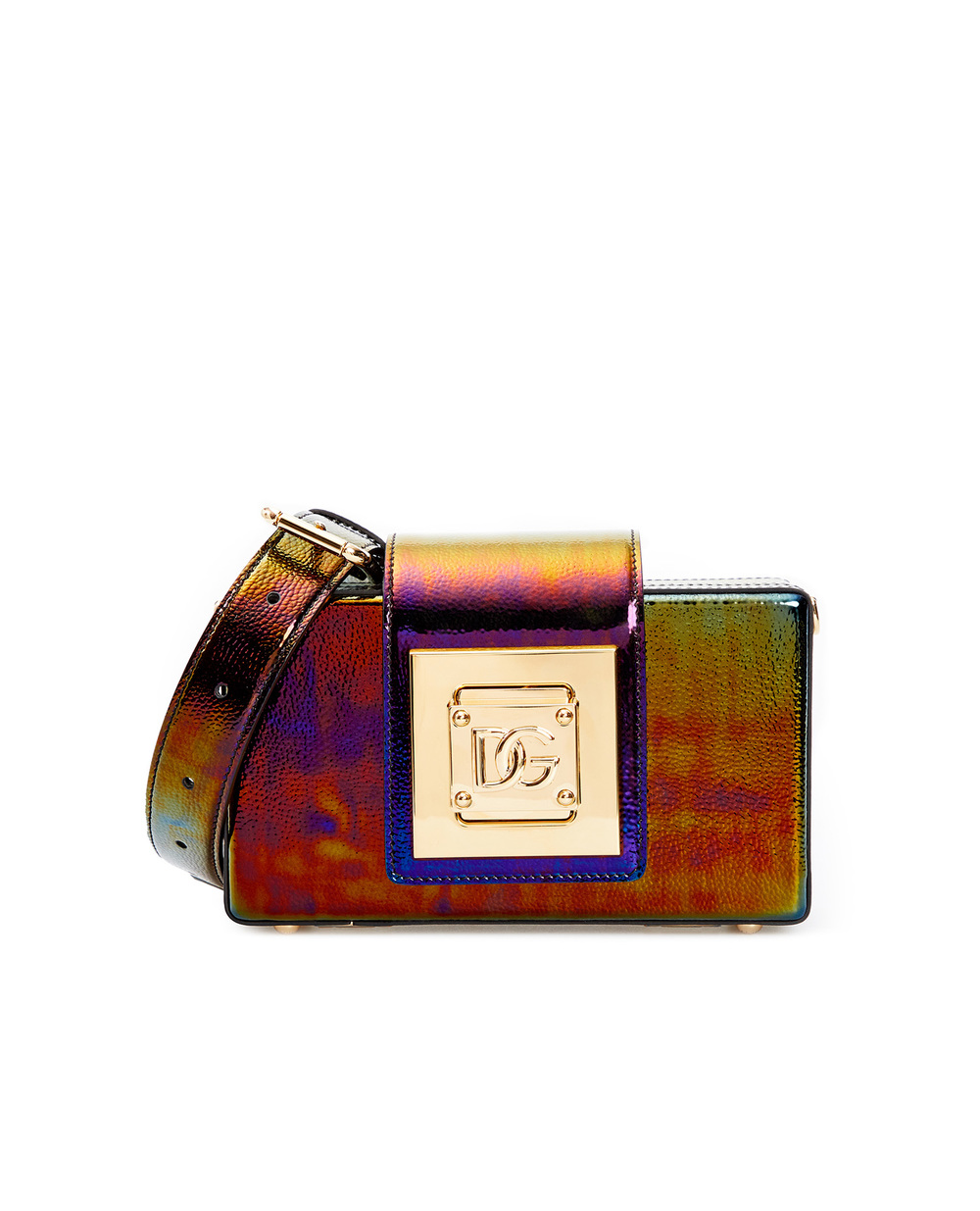 Кожаный клатч Bella Dolce&Gabbana BB7074-AQ559, разноцветный цвет • Купить в интернет-магазине Kameron