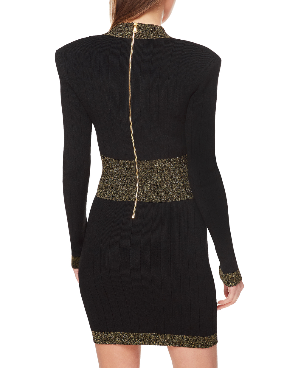 Сукня Balmain AF1R8060KD74, чорний колір • Купити в інтернет-магазині Kameron