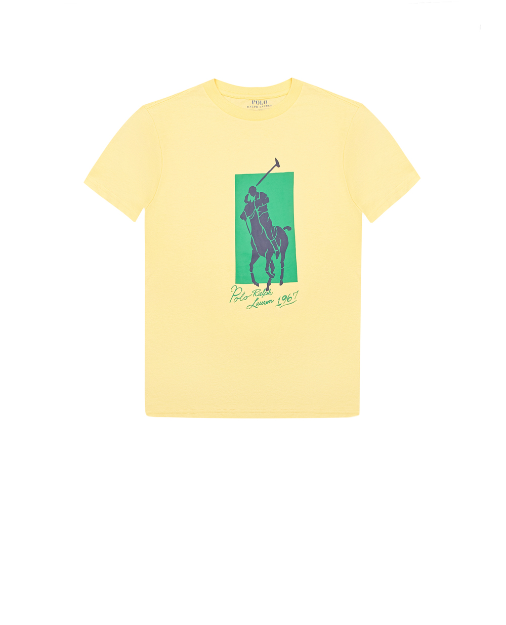 Футболка Polo Ralph Lauren Kids 322858940002, жовтий колір • Купити в інтернет-магазині Kameron