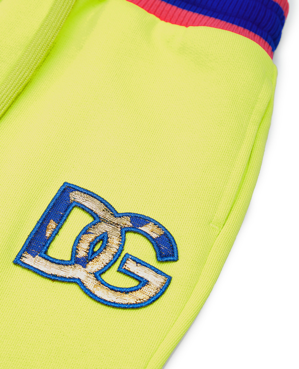 Спортивні брюки Dolce&Gabbana Kids L5JP8R-G7CGK-S, салатовий колір • Купити в інтернет-магазині Kameron