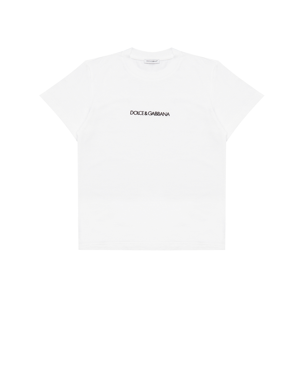 Дитяча футболка Dolce&Gabbana Kids L4JT7N-G7STN-S, білий колір • Купити в інтернет-магазині Kameron