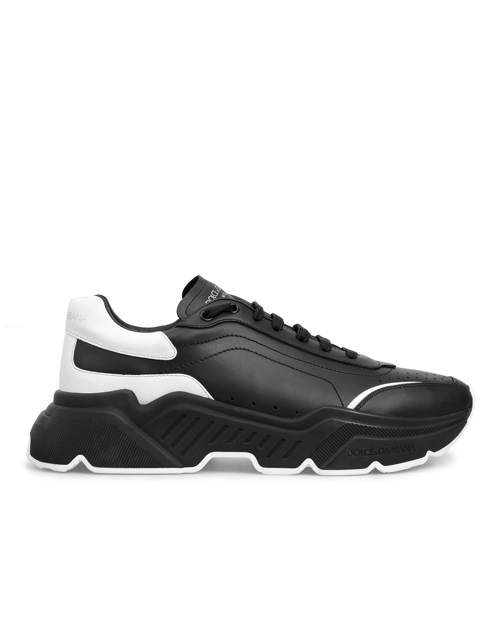 Шкіряні кросівки Daymaster Dolce&Gabbana CS1791-AX589, чорний колір • Купити в інтернет-магазині Kameron