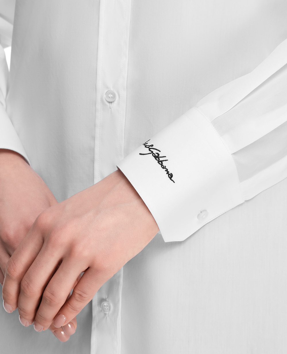 Сорочка Dolce&Gabbana F5N08Z-GD0F7, білий колір • Купити в інтернет-магазині Kameron
