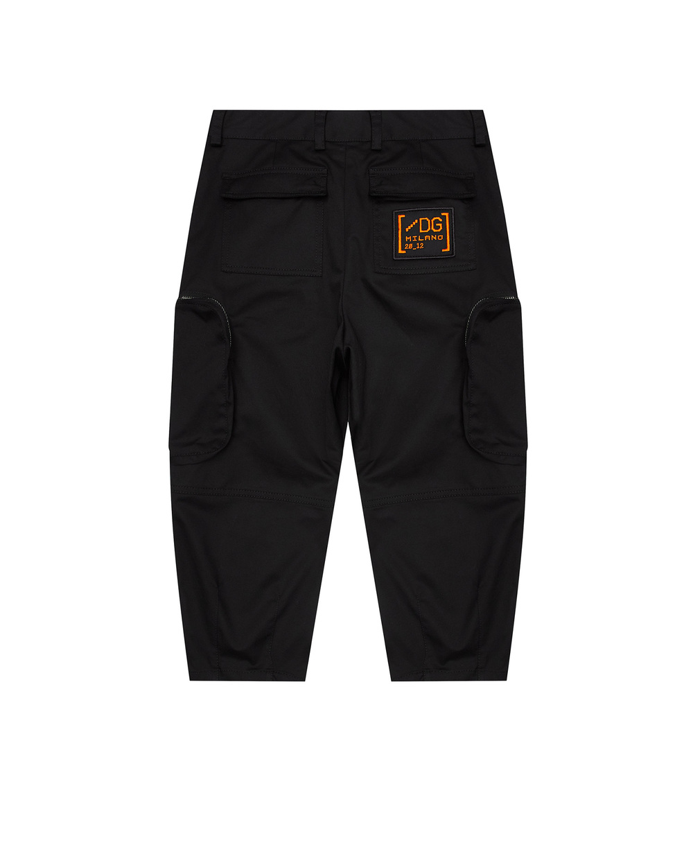 Детские брюки Dolce&Gabbana Kids L44P09-FUFJL-S, черный цвет • Купить в интернет-магазине Kameron