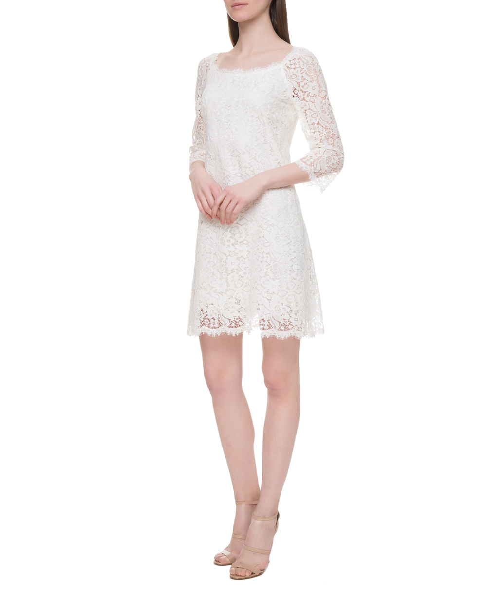 Сукня Dolce&Gabbana F6VC6T-HLMQQ, білий колір • Купити в інтернет-магазині Kameron