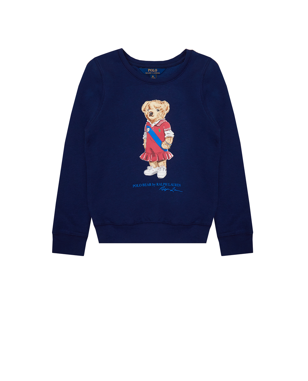 Детский свитшот Polo Ralph Lauren Kids 312837228001, синий цвет • Купить в интернет-магазине Kameron