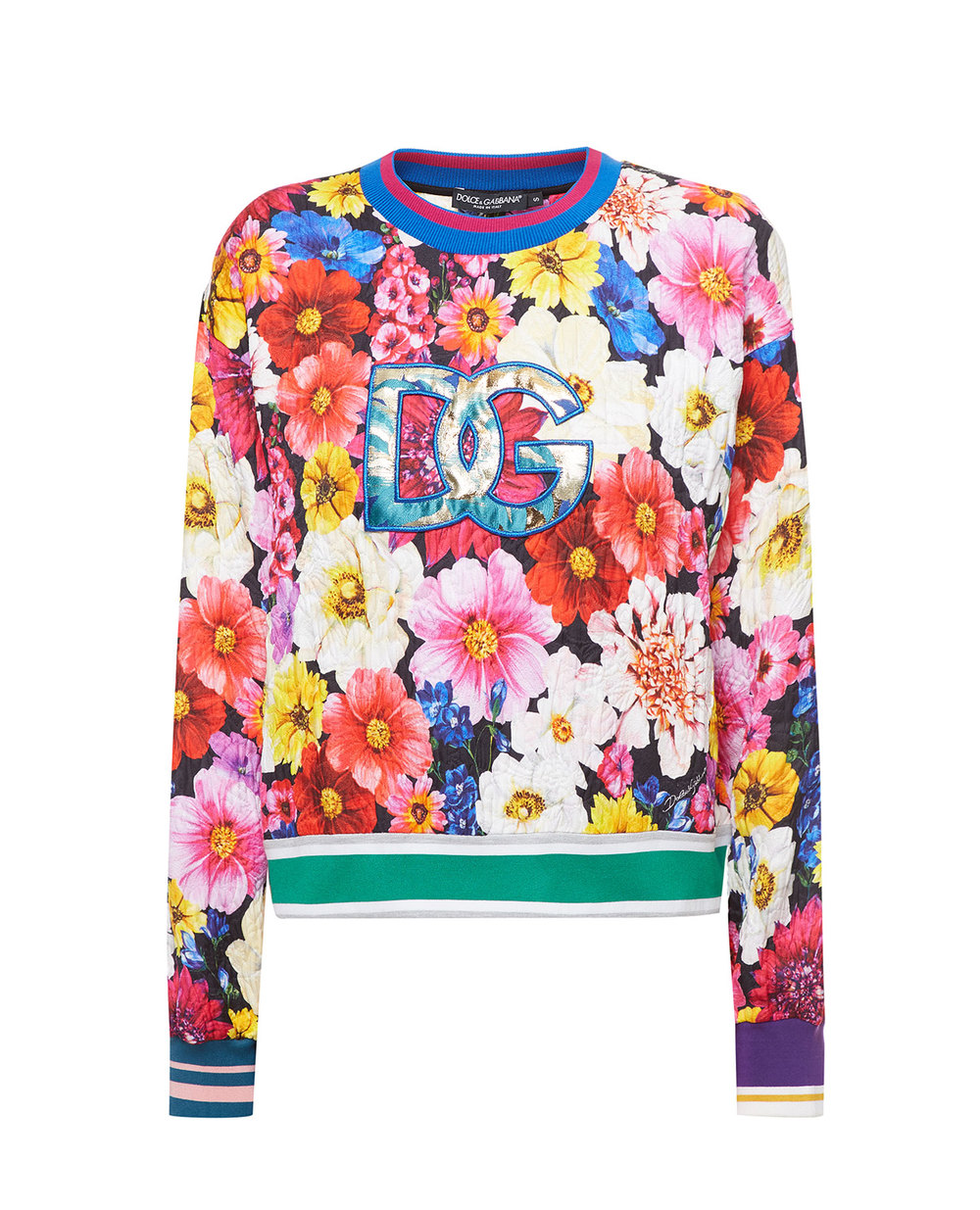 Свитшот Dolce&Gabbana F9M82Z-HSM75, разноцветный цвет • Купить в интернет-магазине Kameron