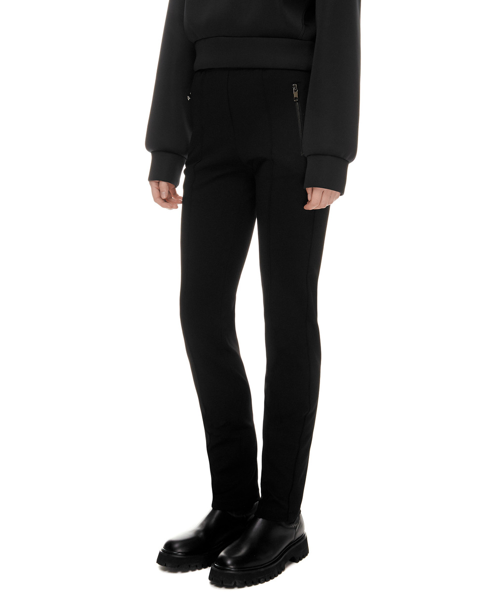 Штани Dolce&Gabbana FTCD2T-GDO95, чорний колір • Купити в інтернет-магазині Kameron