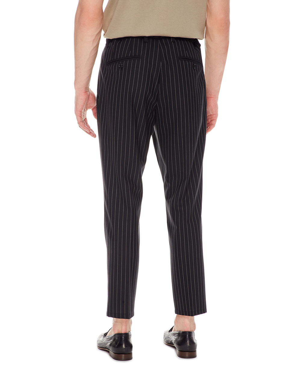 Вовняні штани Dolce&Gabbana GW08AT-FR2YE, чорний колір • Купити в інтернет-магазині Kameron