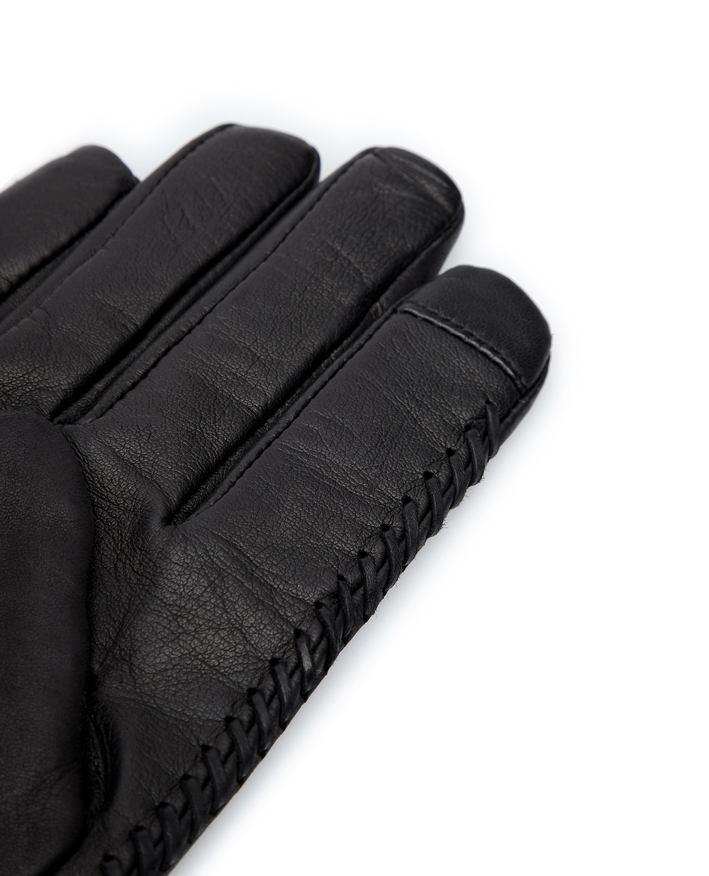 Кожаные перчатки Polo Ralph Lauren 455731034001, черный цвет • Купить в интернет-магазине Kameron