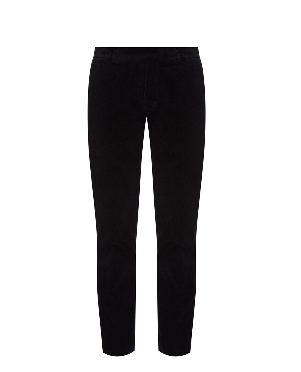 Вельветові штани Polo Ralph Lauren 710722642013, чорний колір • Купити в інтернет-магазині Kameron