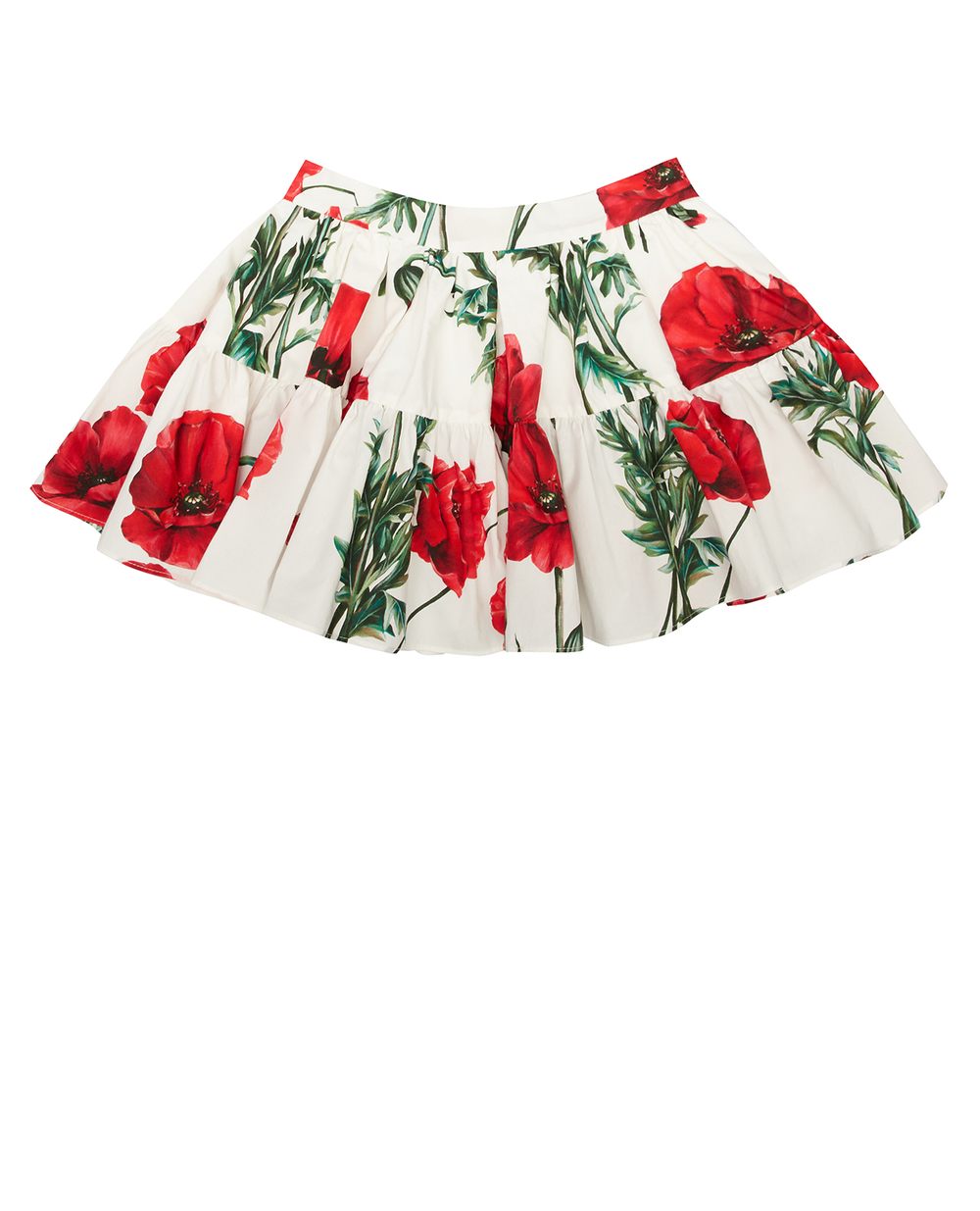 Детская юбка Dolce&Gabbana Kids L54I49-HS5O1-S, белый цвет • Купить в интернет-магазине Kameron