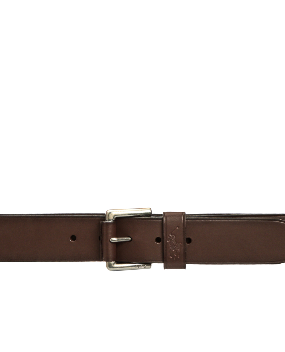 Кожаный ремень Polo Ralph Lauren 405845449001, коричневый цвет • Купить в интернет-магазине Kameron