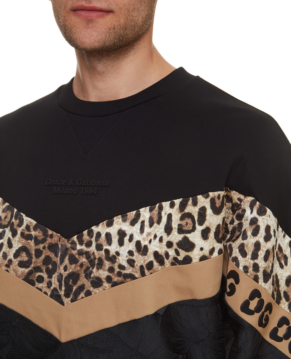 Свитшот Dolce&Gabbana G9UZ2Z-G7YRX, черный цвет • Купить в интернет-магазине Kameron