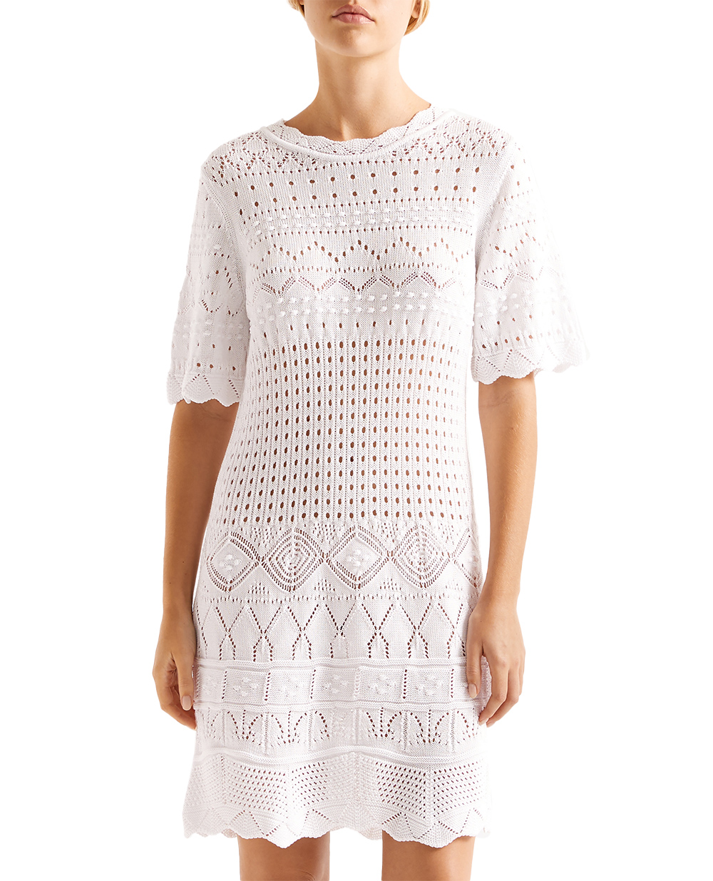 Сукня LOLA ERES 202337, білий колір • Купити в інтернет-магазині Kameron
