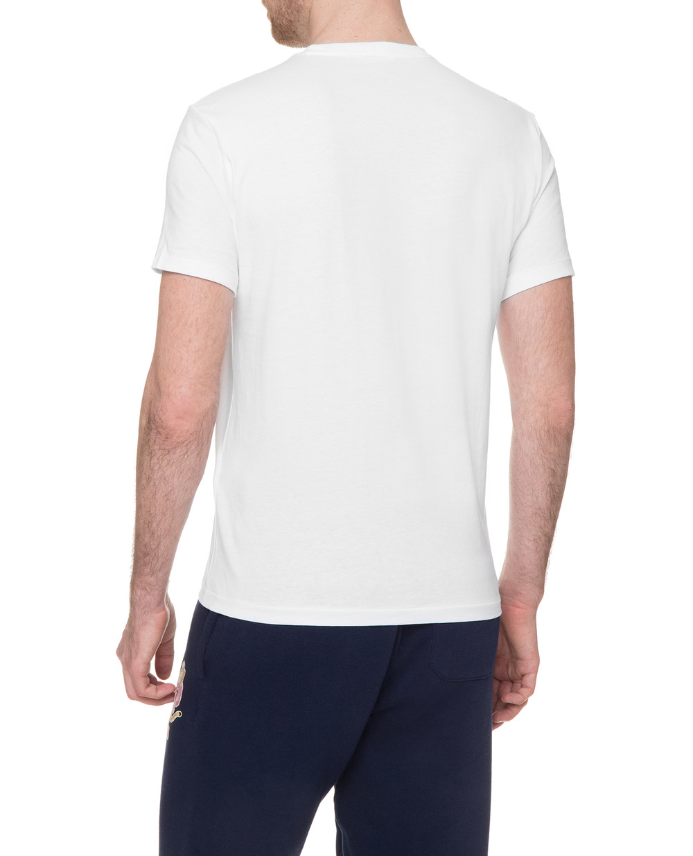 Футболка Polo Ralph Lauren 710680785003SS19, белый цвет • Купить в интернет-магазине Kameron