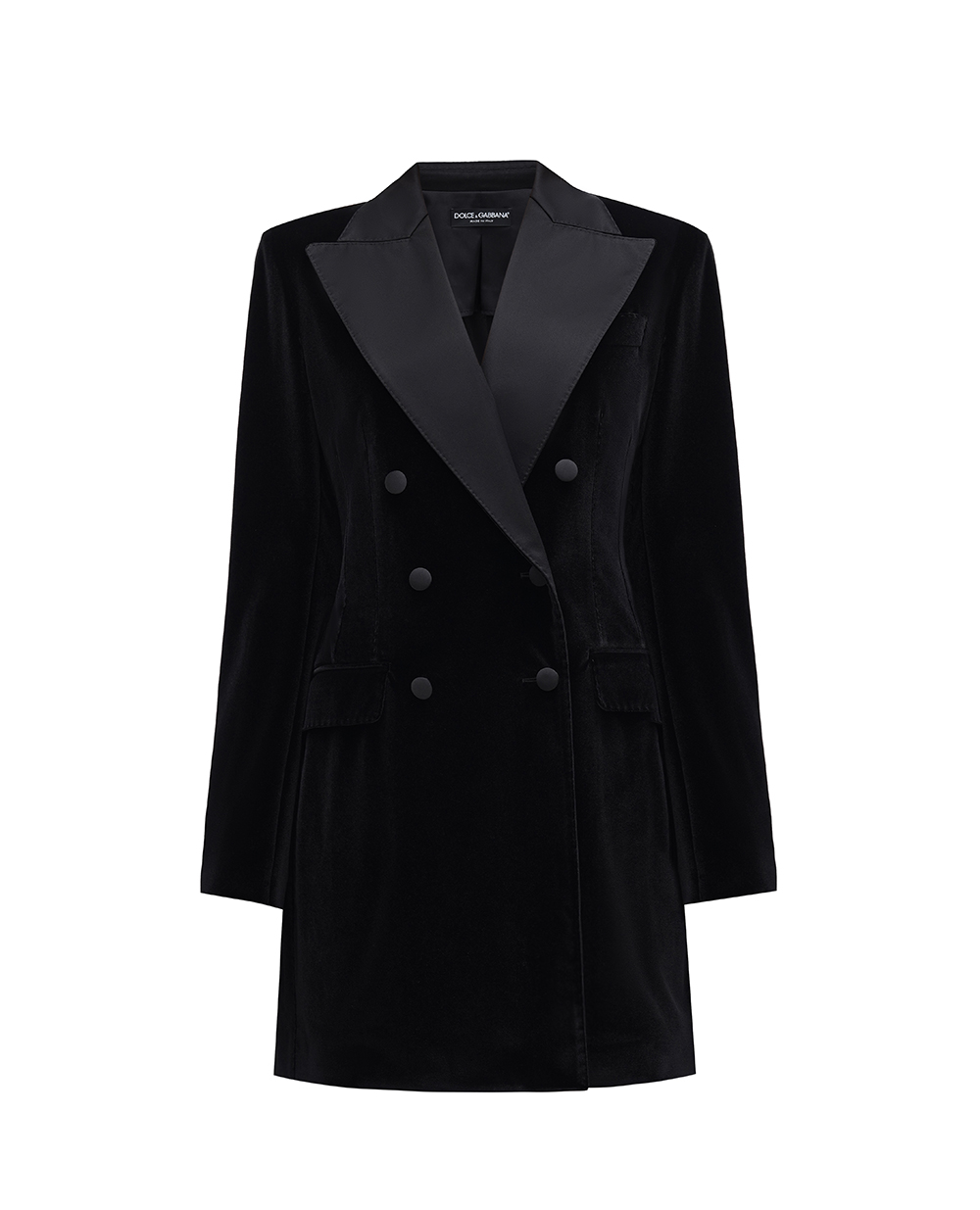 Жакет Dolce&Gabbana F29XTT-FUWD6, чорний колір • Купити в інтернет-магазині Kameron