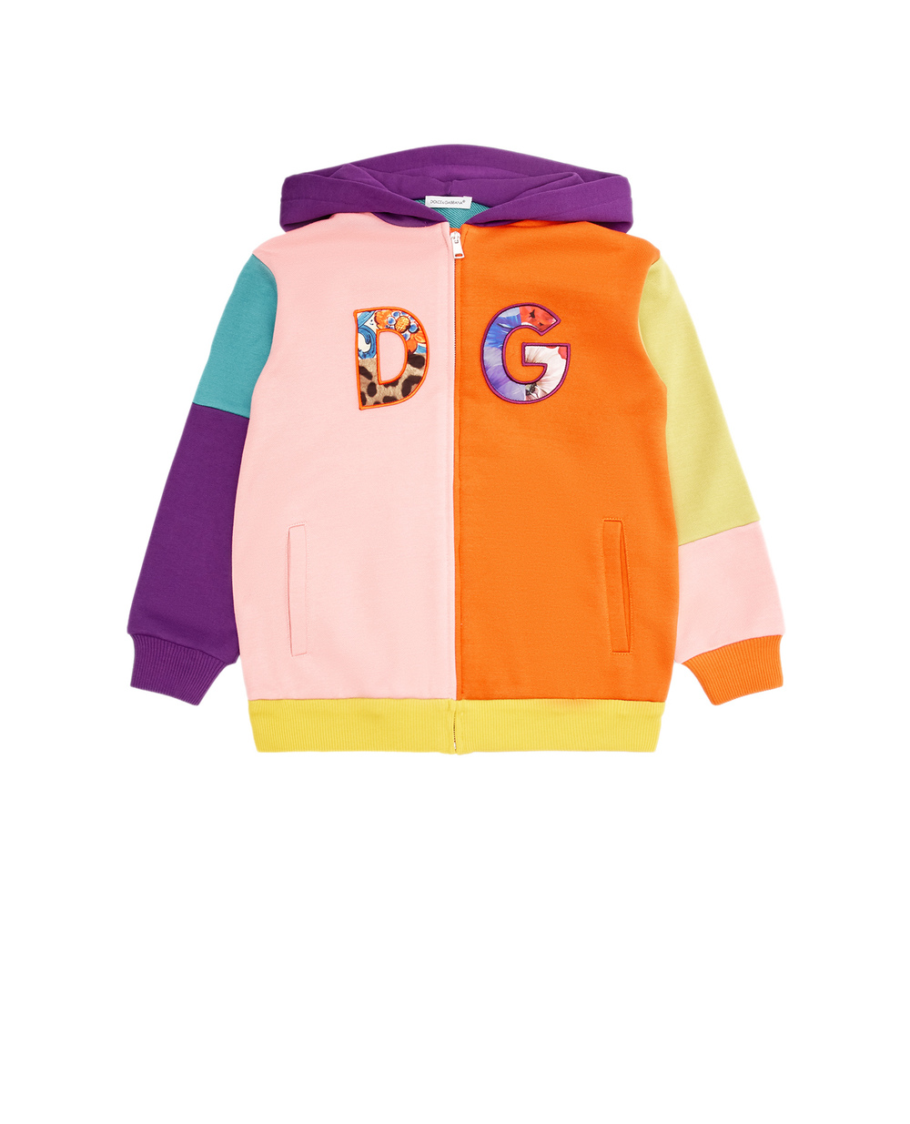 Худи Dolce&Gabbana Kids L5JW3P-G7YQH-B, різнокольоровий колір • Купити в інтернет-магазині Kameron