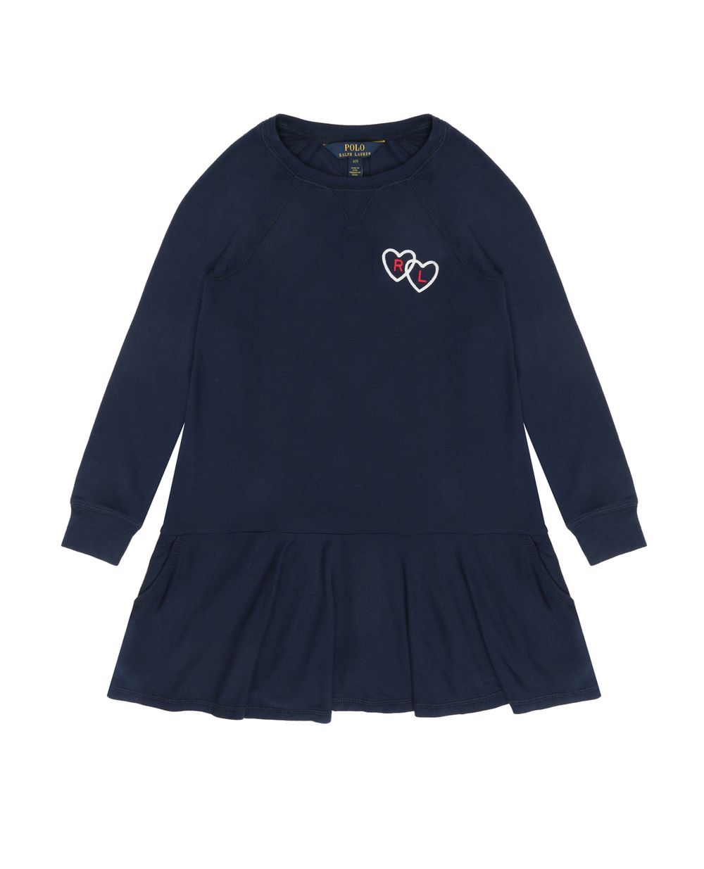 Дитяча сукня Polo Ralph Lauren Kids 312700903001, синій колір • Купити в інтернет-магазині Kameron