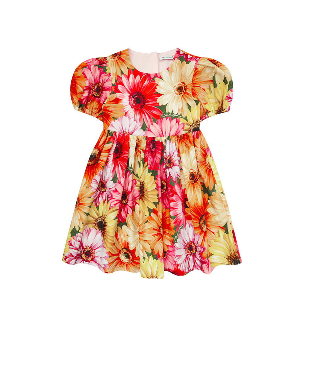 Детское платье Dolce&Gabbana Kids L52DX6-HS5LC-S, разноцветный цвет • Купить в интернет-магазине Kameron