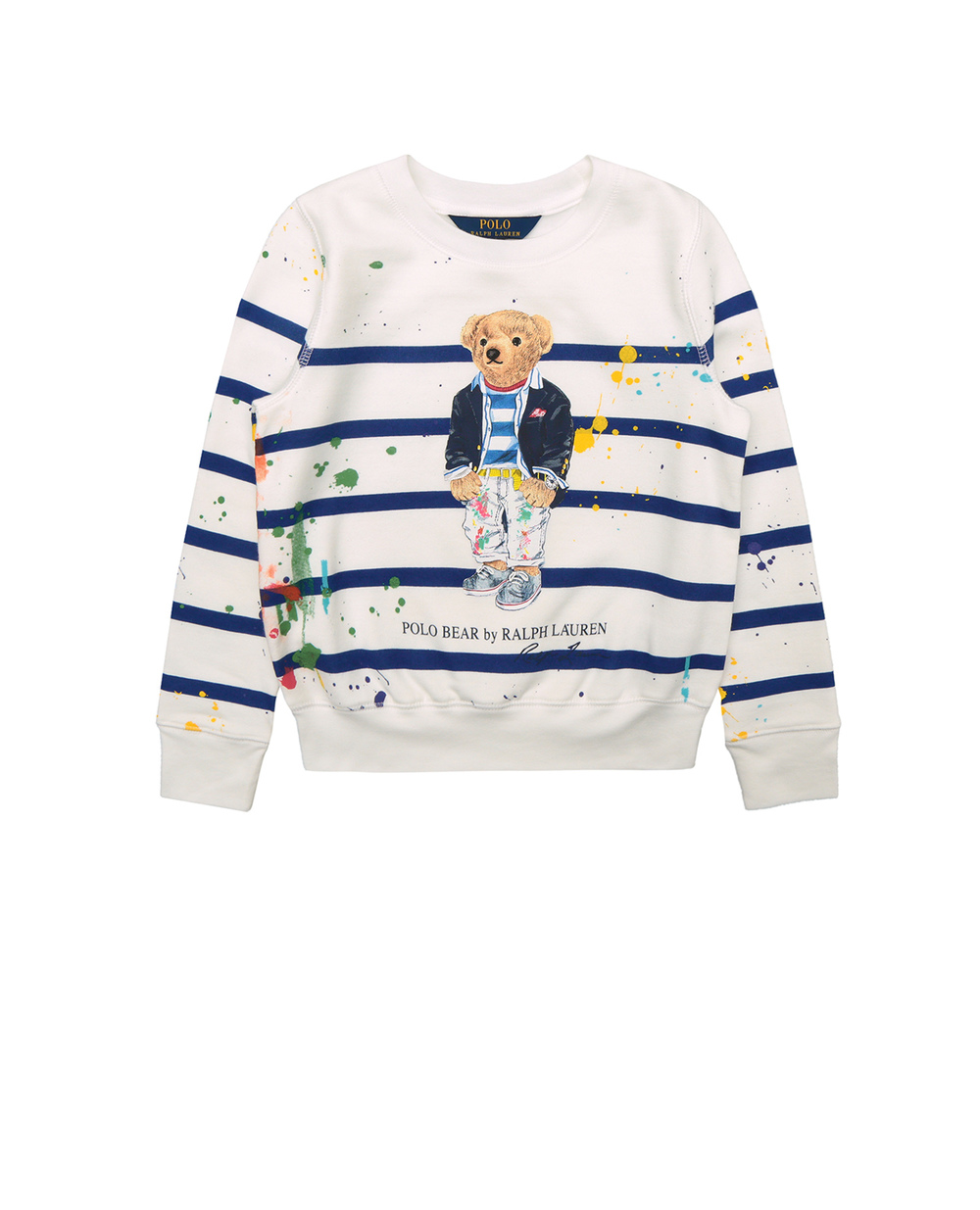 Дитячий світшот Polo Ralph Lauren Kids 313868479001, білий колір • Купити в інтернет-магазині Kameron