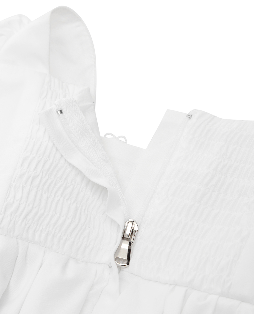 Платье Dolce&Gabbana Kids L21DI5-FU5GK, белый цвет • Купить в интернет-магазине Kameron