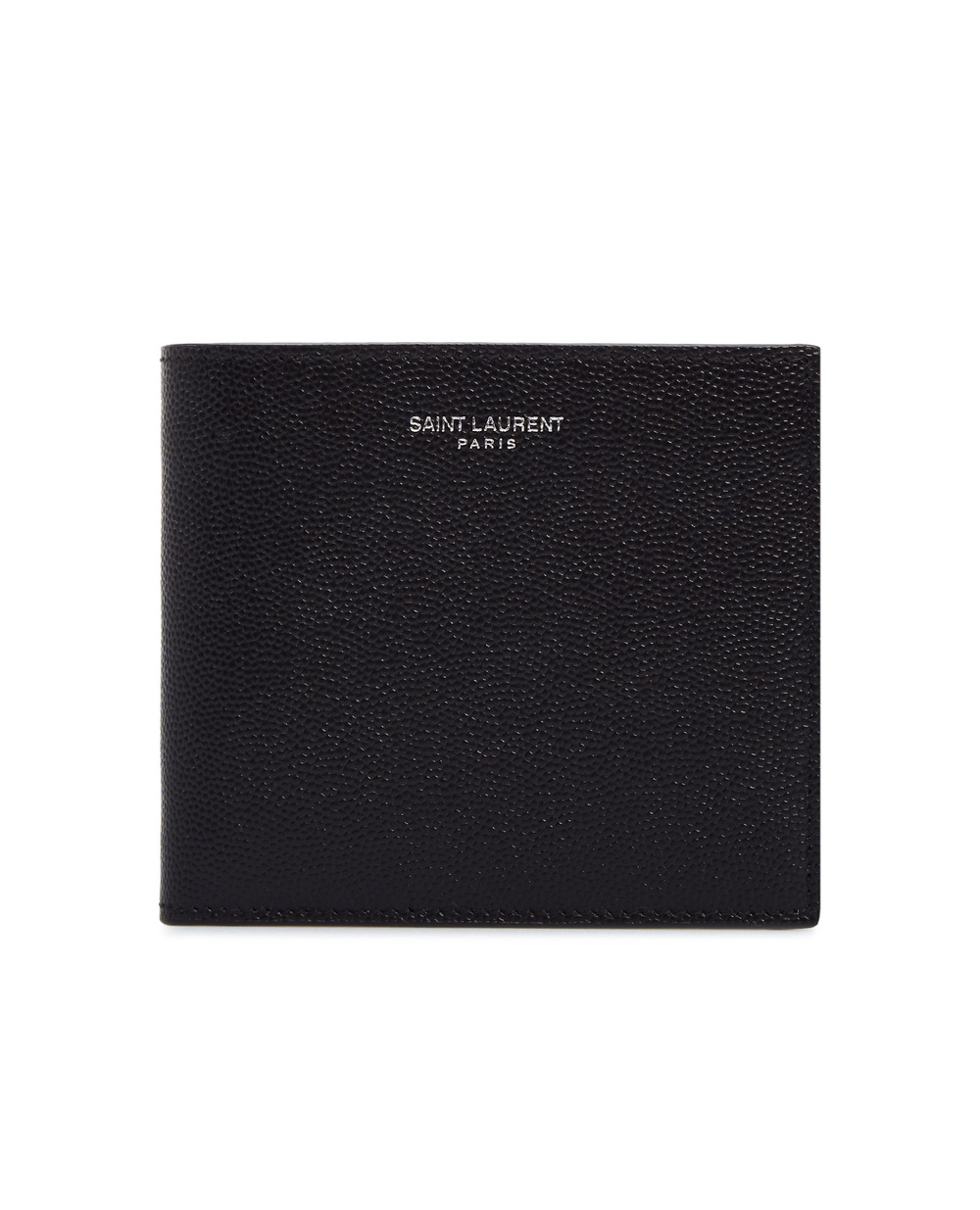 Шкіряний гаманець Saint Laurent 396307-BTY0N-, чорний колір • Купити в інтернет-магазині Kameron