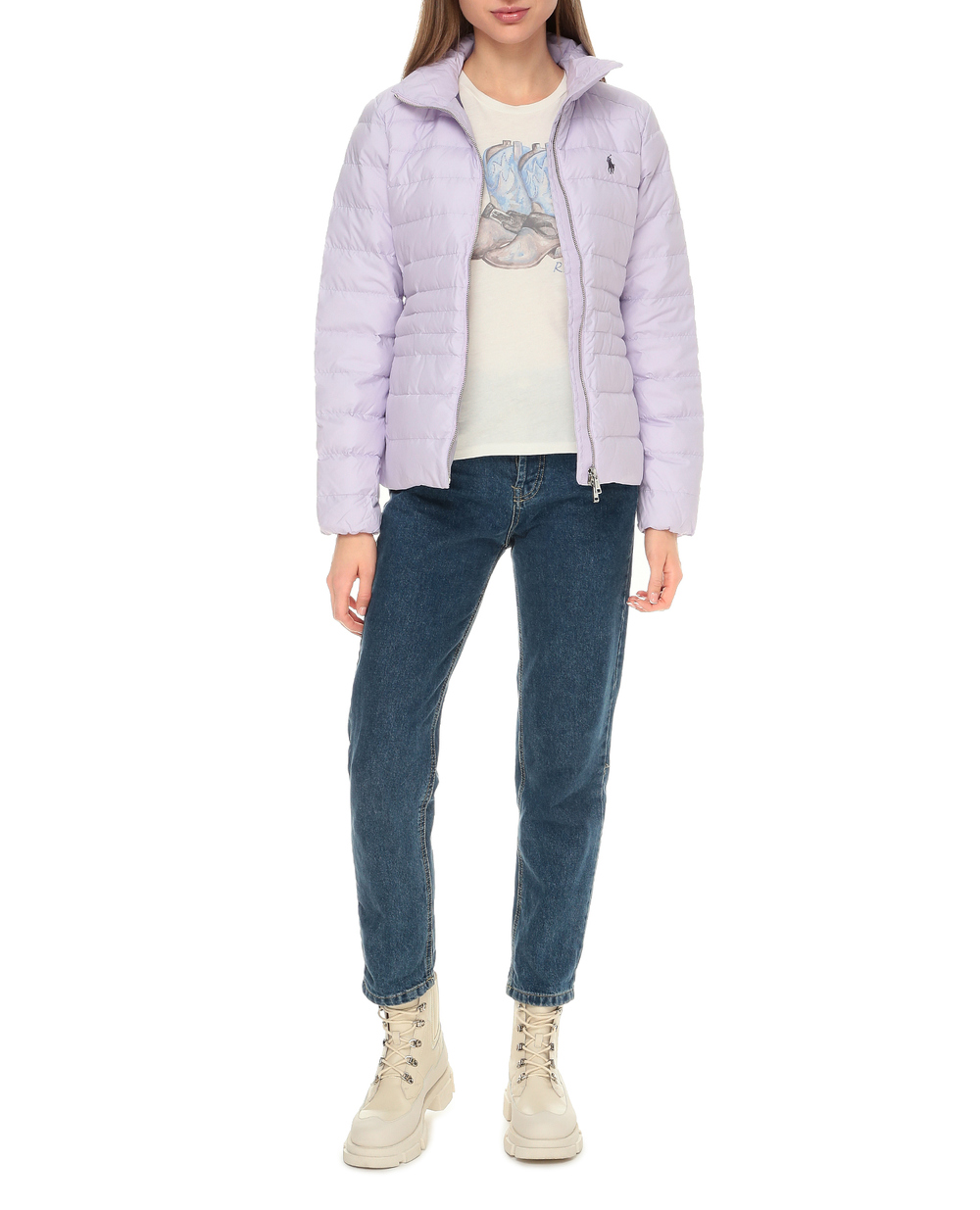 Куртка Polo Ralph Lauren 211798841006, фіолетовий колір • Купити в інтернет-магазині Kameron
