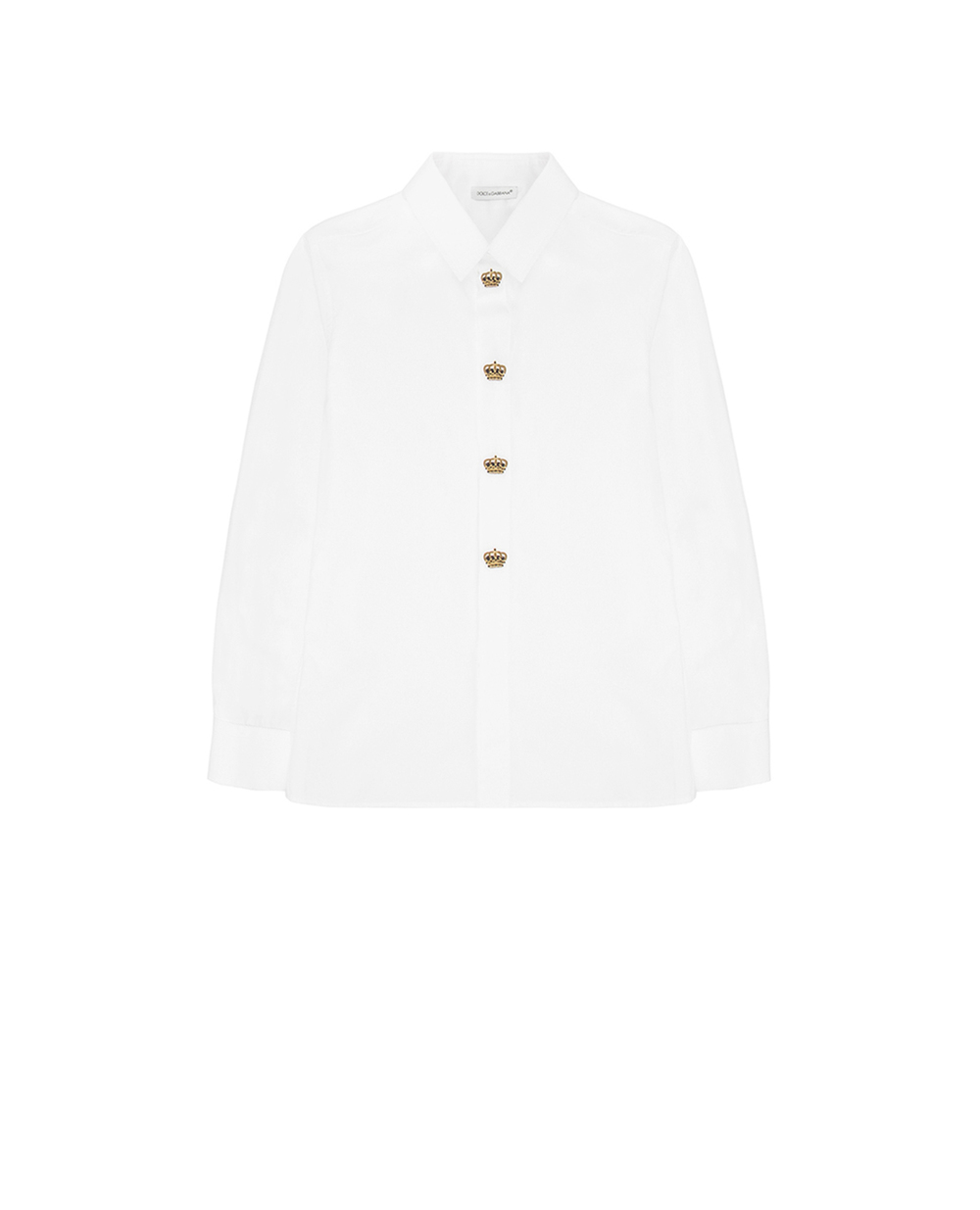 Дитяча сорочка Dolce&Gabbana Kids L43S14-G7VNO-B-, білий колір • Купити в інтернет-магазині Kameron