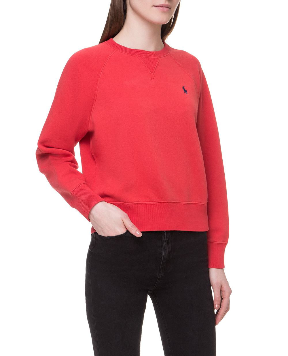 Свитшот Polo Ralph Lauren 211704751006, красный цвет • Купить в интернет-магазине Kameron