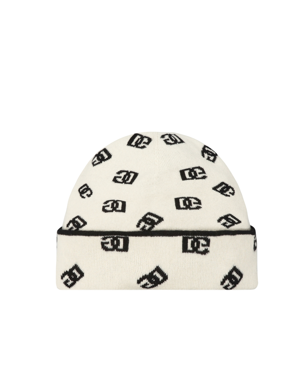Двостороння вовняна шапка Dolce&Gabbana GXM11T-JEMA4, чорний колір • Купити в інтернет-магазині Kameron