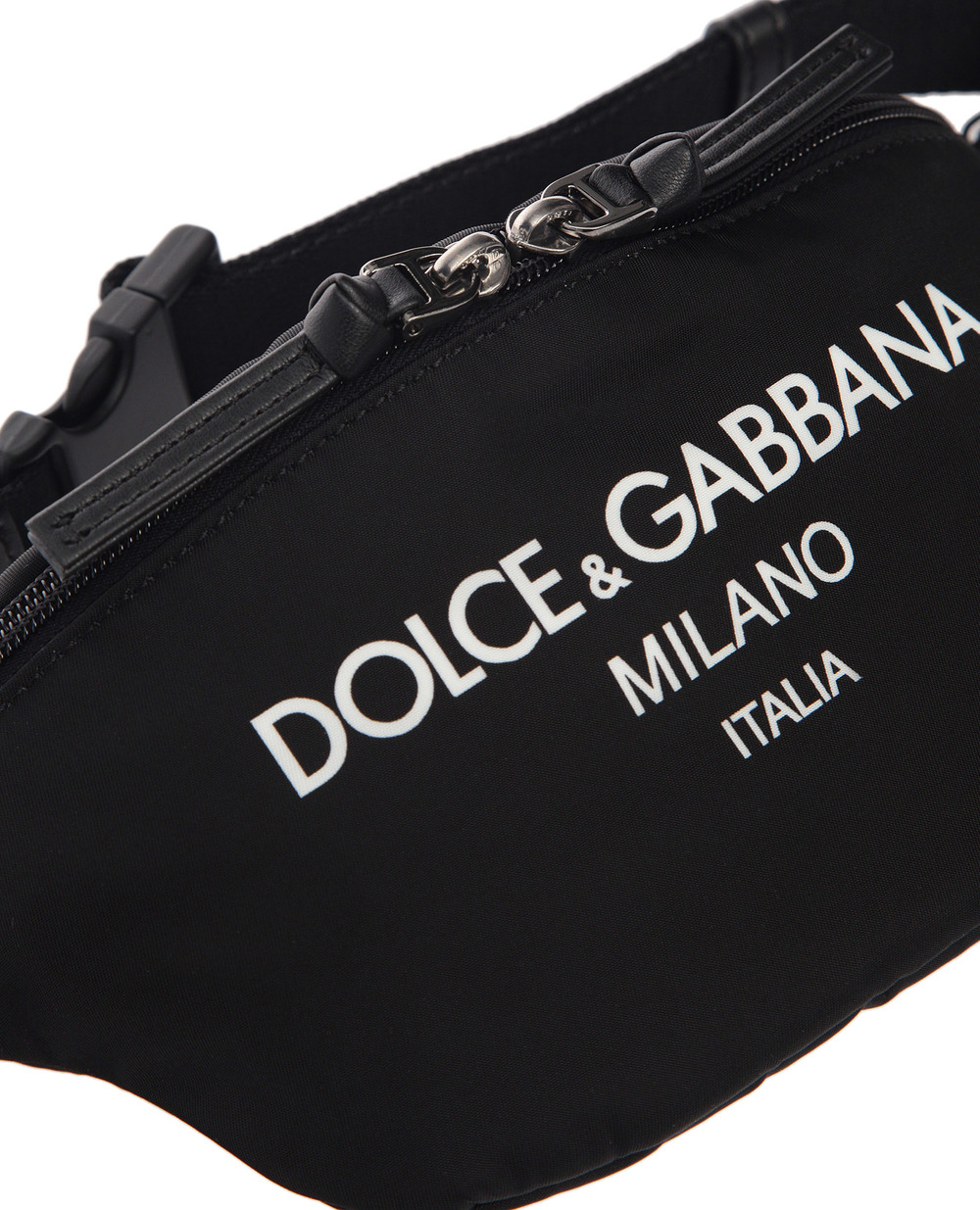 Детская поясная сумка Milano Dolce&Gabbana Kids EM0072-AJ923, черный цвет • Купить в интернет-магазине Kameron