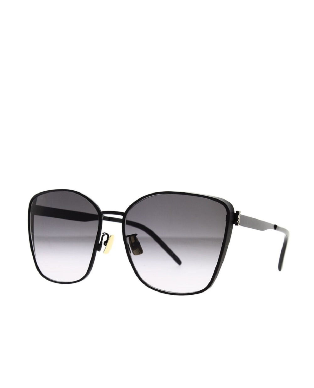 Солнцезащитные очки Saint Laurent SL M98-002, черный цвет • Купить в интернет-магазине Kameron