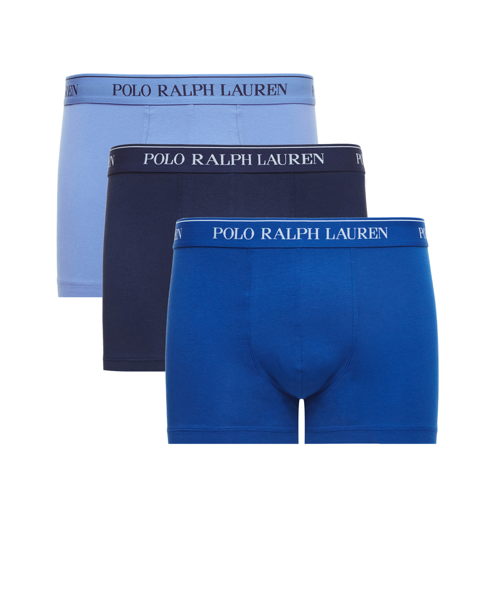Боксери (3 шт) Polo Ralph Lauren 714513424010, синій колір • Купити в інтернет-магазині Kameron