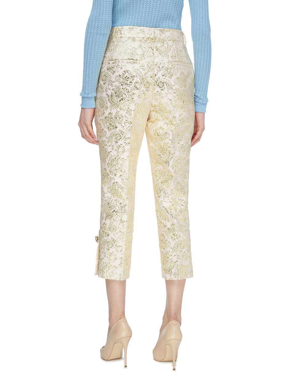 Штани Dolce&Gabbana FTBT6Z-HJMLB, бежевий колір • Купити в інтернет-магазині Kameron