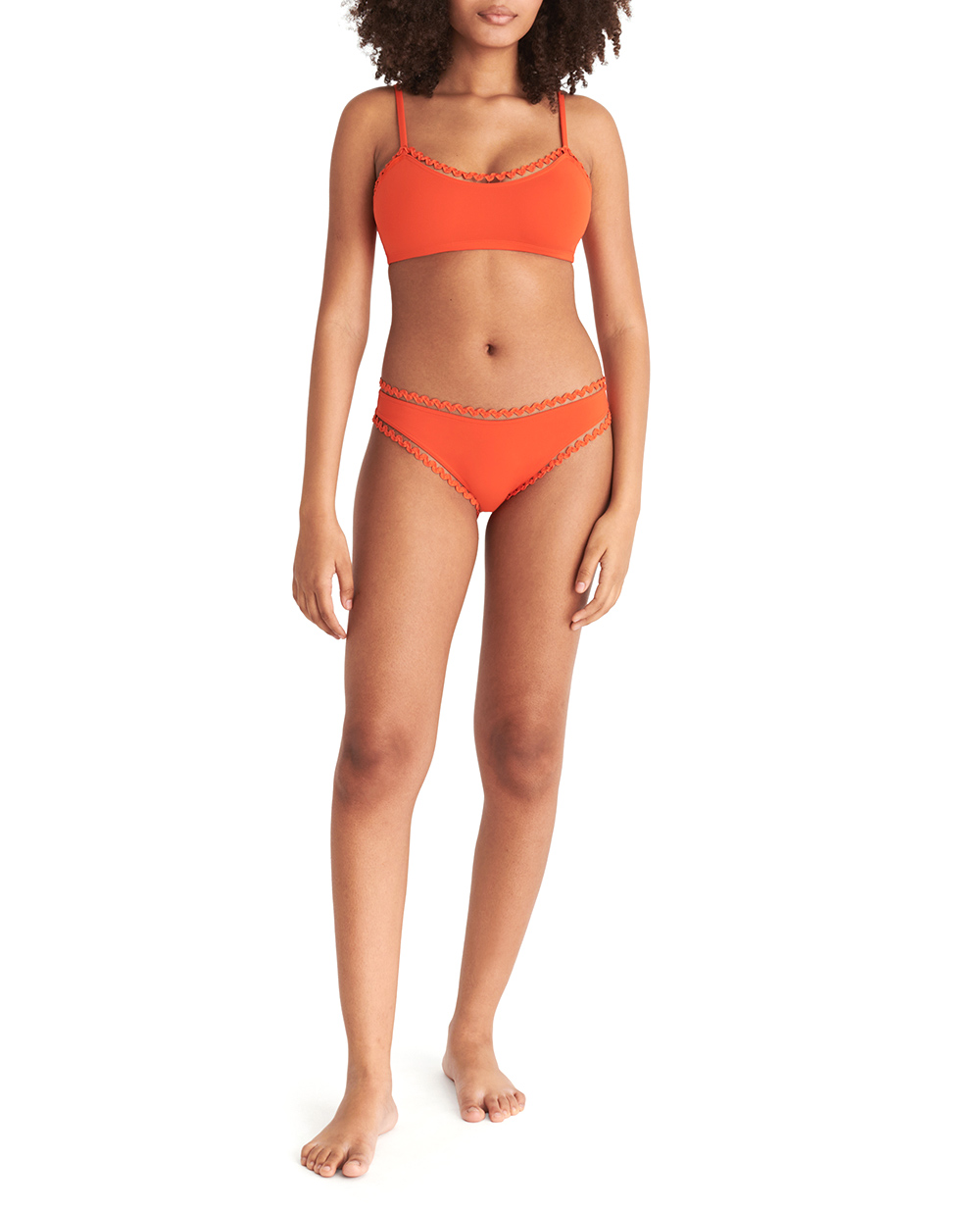 Топ купальника MOVE ERES 032412, помаранчевий колір • Купити в інтернет-магазині Kameron