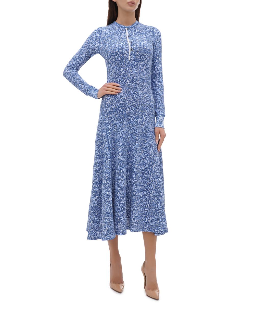 Платье Polo Ralph Lauren 211924215001, синий цвет • Купить в интернет-магазине Kameron