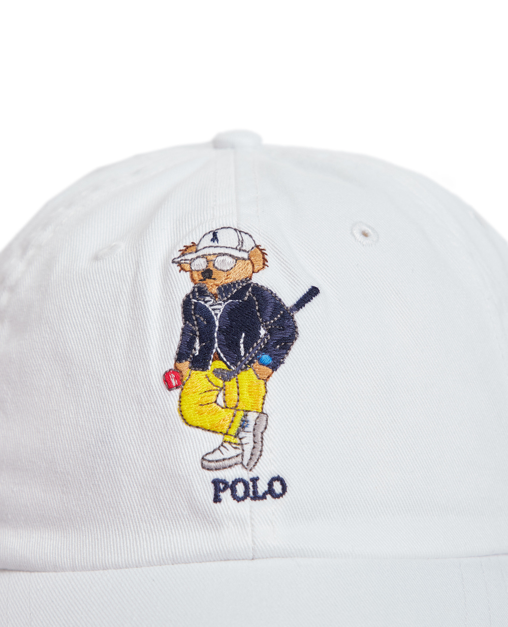 Бейсболка Polo Bear Polo Ralph Lauren 710900258002, белый цвет • Купить в интернет-магазине Kameron