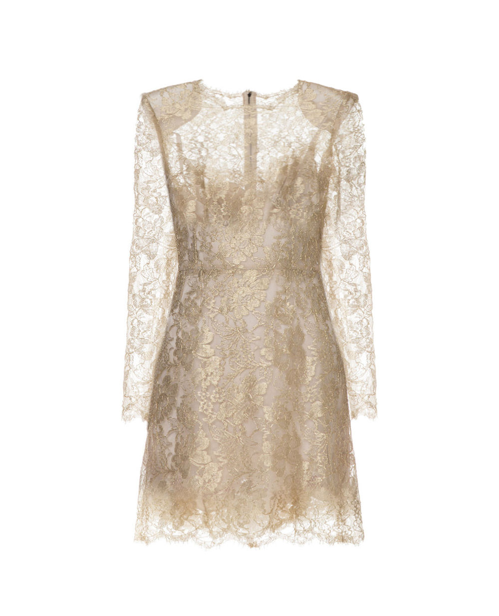 Платье Dolce&Gabbana F6H8BT-HLM02, золотой цвет • Купить в интернет-магазине Kameron