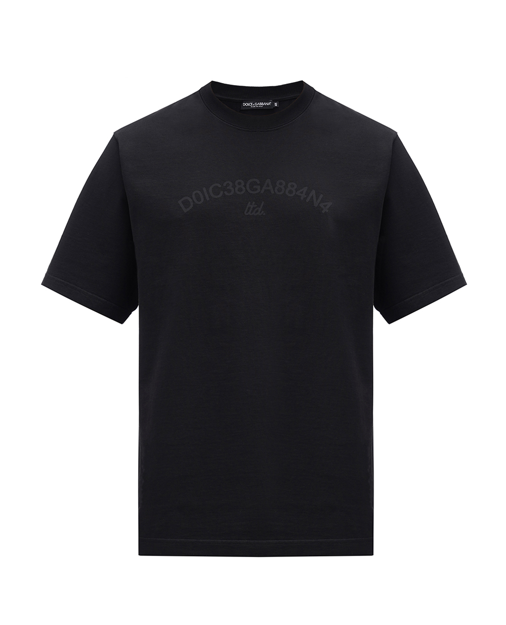 Футболка Dolce&Gabbana G8PN9T-G7M3K, чорний колір • Купити в інтернет-магазині Kameron