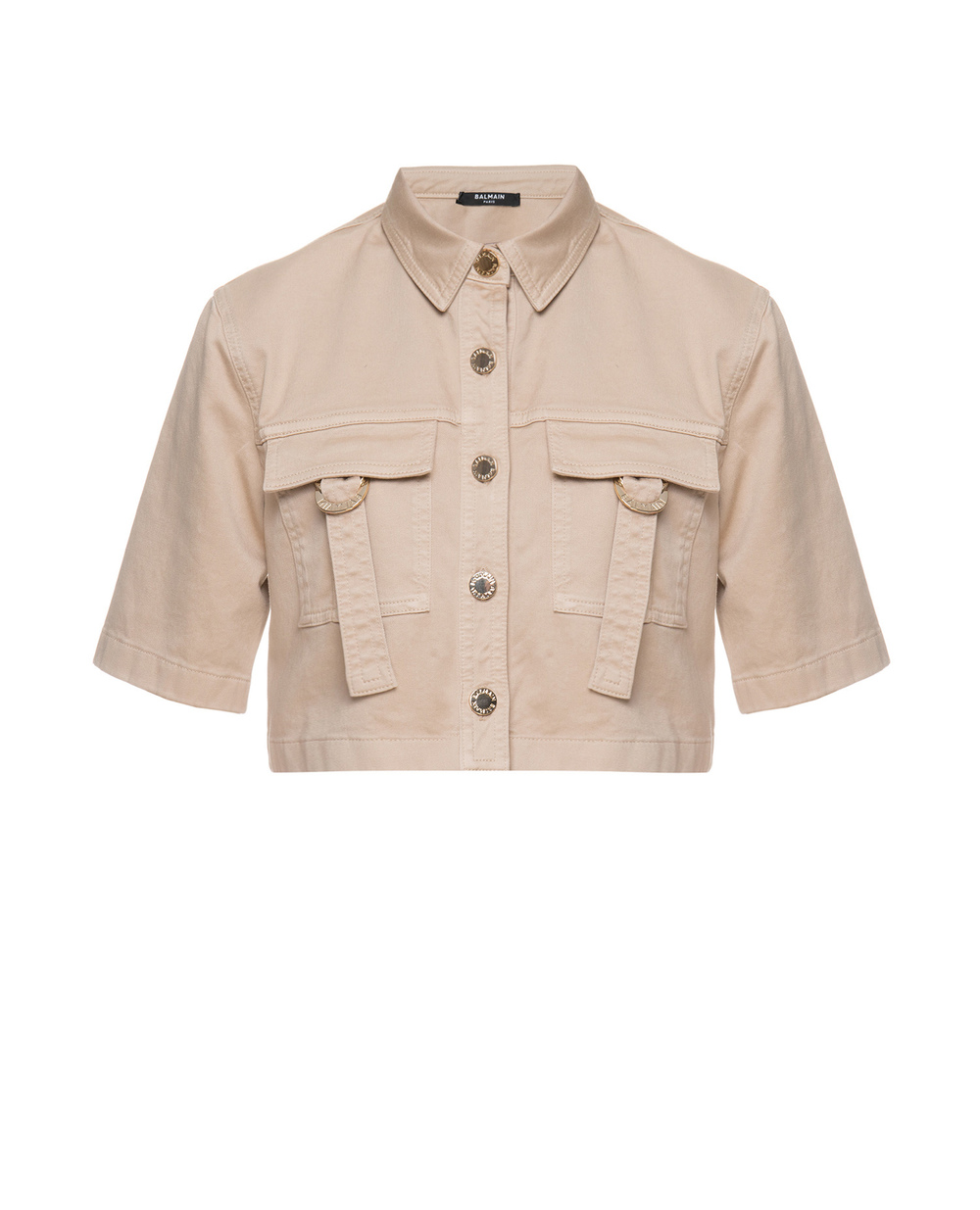 Рубашка Balmain TF12350C195, бежевый цвет • Купить в интернет-магазине Kameron
