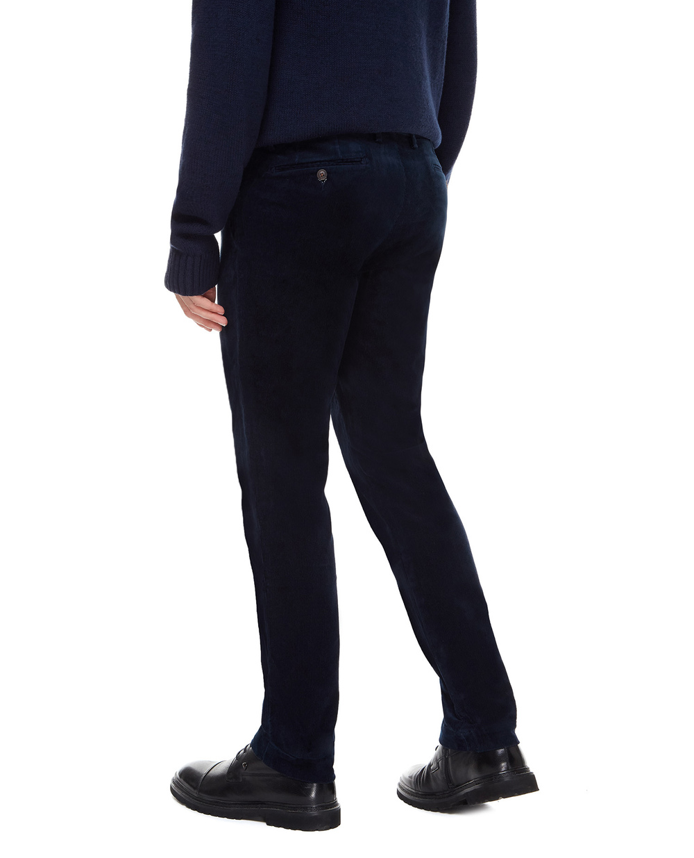 Вельветові штани Polo Ralph Lauren 710722642019, синій колір • Купити в інтернет-магазині Kameron