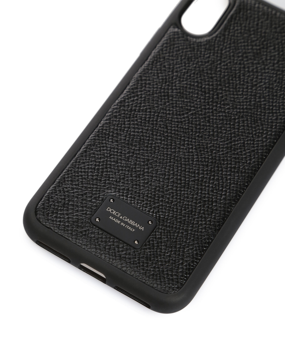 Чехол для iPhone X Dolce&Gabbana BP2408-AZ602FW19, черный цвет • Купить в интернет-магазине Kameron