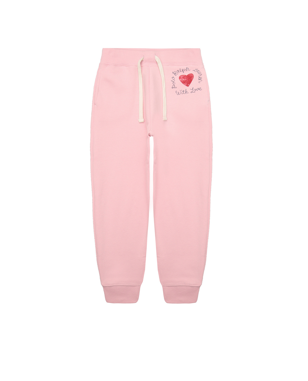 Дитячі спортивні штани Polo Ralph Lauren Kids 311856417002, рожевий колір • Купити в інтернет-магазині Kameron