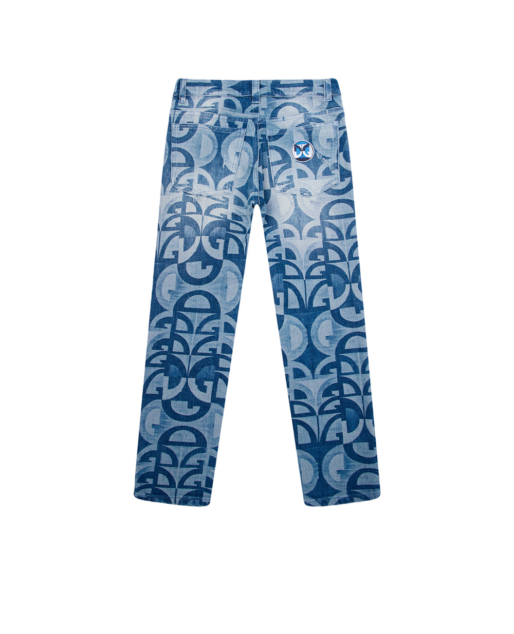 Детские джинсы Dolce&Gabbana Kids L42F05-LD917-B, синий цвет • Купить в интернет-магазине Kameron
