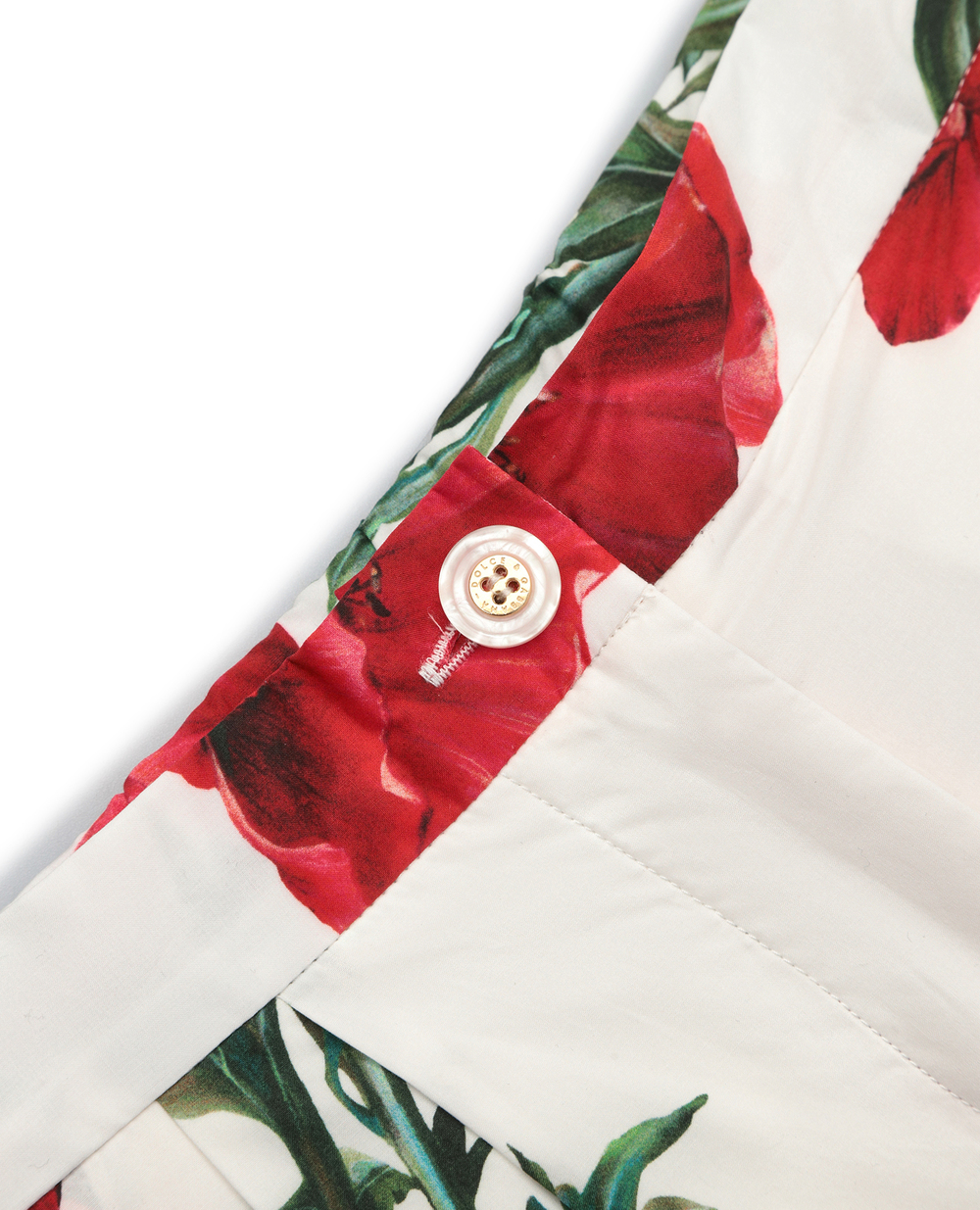 Детские шорты Dolce&Gabbana Kids L53Q07-HS5O1-S, белый цвет • Купить в интернет-магазине Kameron