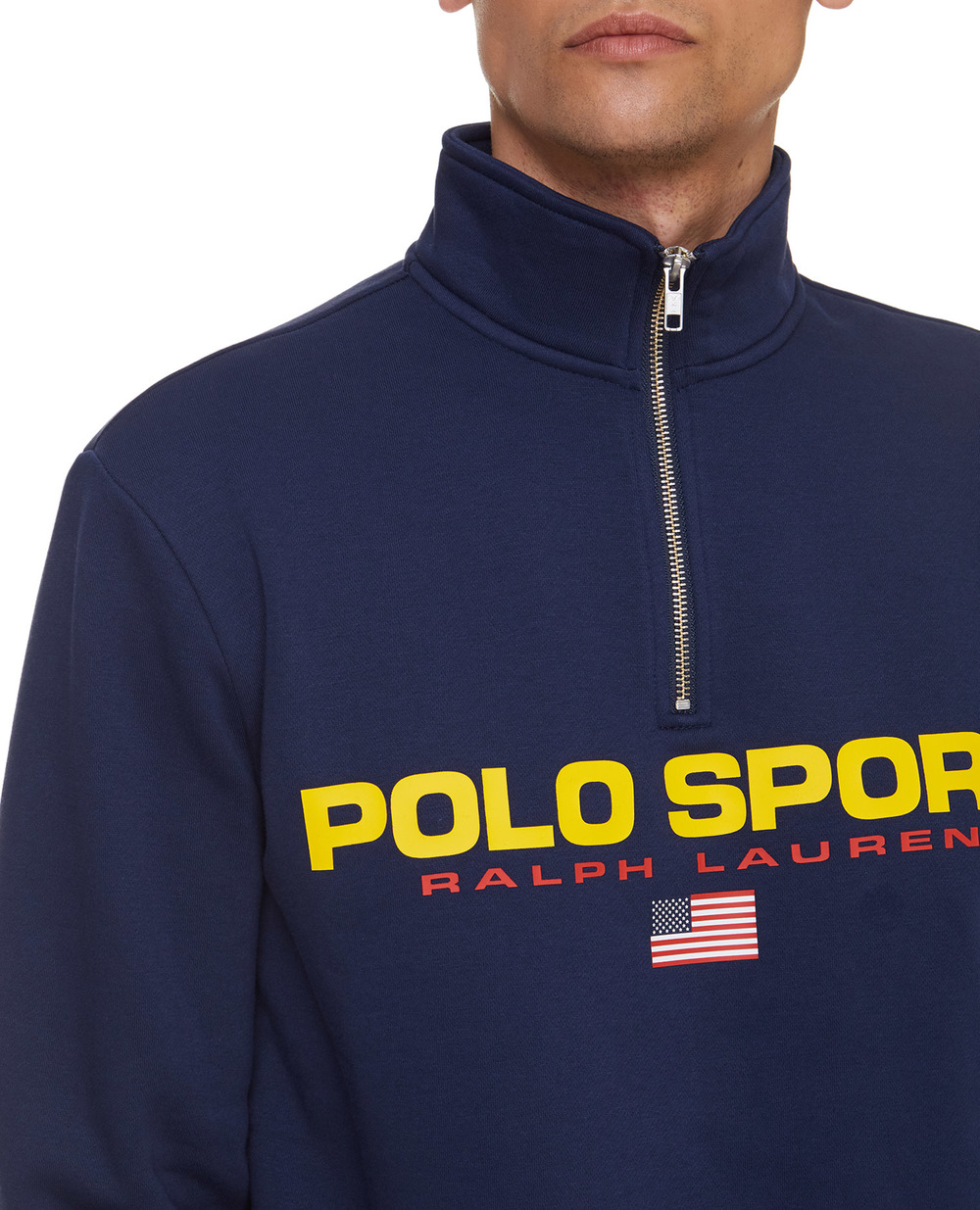 Спортивная кофта Polo Ralph Lauren 710835766001, синий цвет • Купить в интернет-магазине Kameron